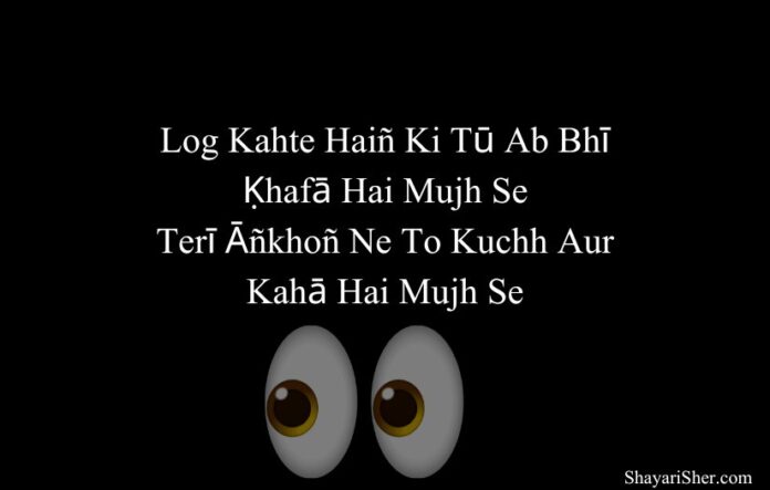 13 Shayari on Eyes in English