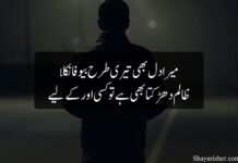 Bewafa Shayari in Urdu