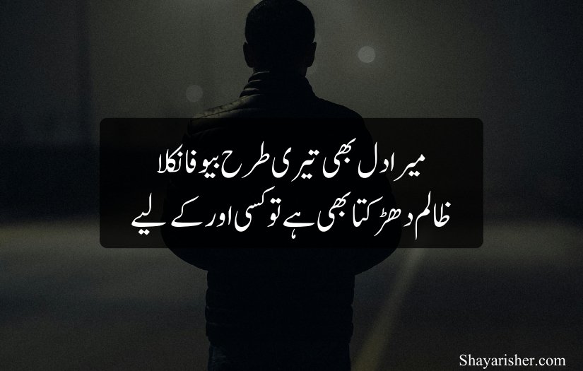 Bewafa Shayari in Urdu